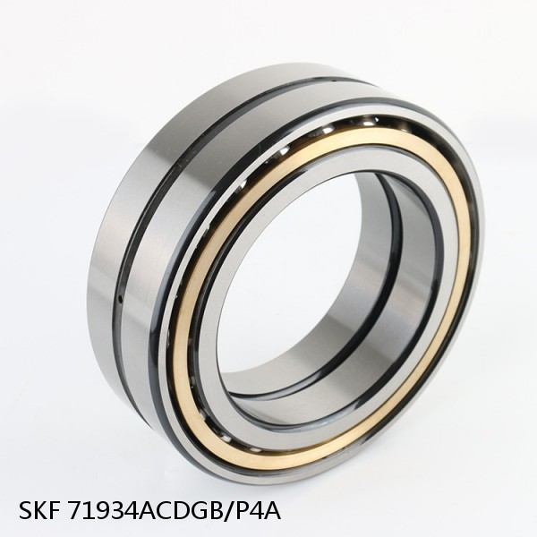 71934ACDGB/P4A SKF Super Precision,Super Precision Bearings,Super Precision Angular Contact,71900 Series,25 Degree Contact Angle